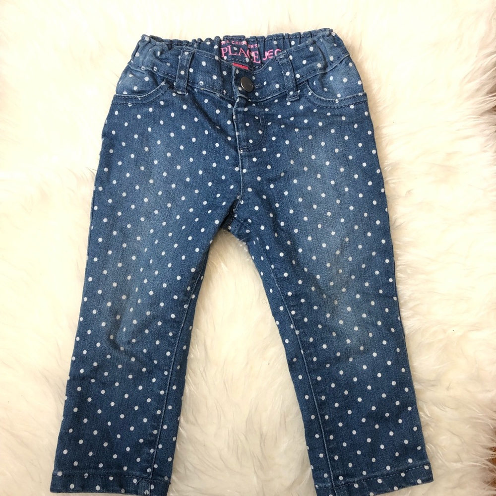 The Children’s Place Polka Jeggings 18-24 M